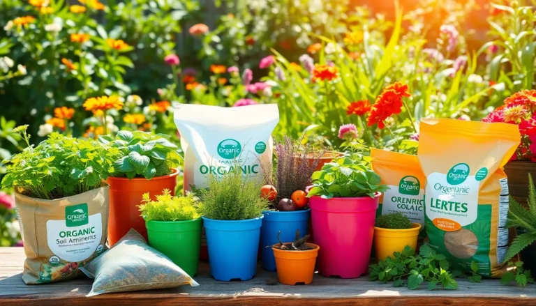 organic gardening supplies